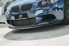 画像1: BMW 3シリーズ E92 E93 M3専用 フロント用リップスポイラー 本物Drycarbon ドライカーボン (1)