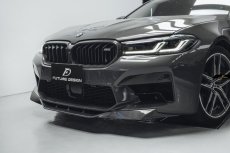 画像11: BMW 5シリーズ F90 M5 後期車 フロント バンパー用 リップ スポイラー DryCarbon 本物ドライカーボン (11)