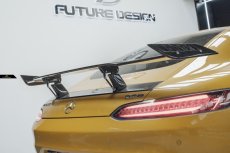 画像12: BENZ メルセデス・ベンツ C190 AMG GT GT S トランク用リアウィングー 本物Dry Carbon ドライカーボン (12)