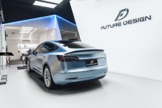 画像8: TESLA テスラ MODEL モデル 3 トランク用 リアスポイラー 本物Drycarbon ドライカーボン (8)