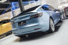 画像10: TESLA テスラ MODEL モデル 3 トランク用 リアスポイラー 本物Drycarbon ドライカーボン (10)