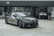 画像13: BMW 4シリーズ G26 グランクーペ Mスポーツ フロント用 リップスポイラー 本物DryCarbon ドライカーボン (13)