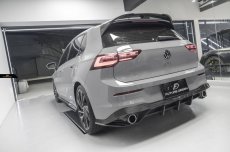 画像7: VW フォルクスワーゲン GOLF ゴルフ 8 GTI Mk8 リア ディフューザー 本物Drycarbon ドライカーボン (7)