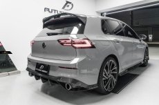 画像6: VW フォルクスワーゲン GOLF ゴルフ 8 GTI Mk8 リア ディフューザー 本物Drycarbon ドライカーボン (6)