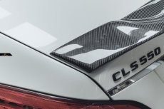 画像12: BENZ メルセデス・ベンツ CLS W218 トランク用 カーボン リアスポイラー 本物DryCarbon ドライカーボン (12)