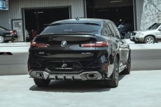 画像9: BMW Xシリーズ X4 G02 Mスポーツ 後期車 専用 リア ディフューザー 本物DryCarbon ドライカーボン (9)