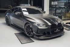 画像5: BMW 4シリーズ G82 M4 サイドスカート 本物DryCarbon ドライカーボン (5)