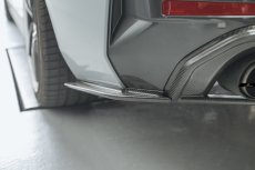 画像8: BMW 4シリーズ G26 グランクーペ Mスポーツ リアディフューザー 本物DryCarbon ドライカーボン (8)