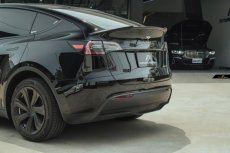 画像21: TESLA テスラ MODEL モデル Y トランク用 リアスポイラー 本物Drycarbon ドライカーボン (21)