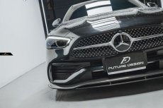 画像12: BENZ メルセデス・ベンツ C-Class W206 S206 フロント リップスポイラー 本物Drycarbon ドライカーボン (12)