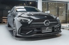 画像14: BENZ メルセデス・ベンツ C-Class W206 S206 フロント リップスポイラー 本物Drycarbon ドライカーボン (14)