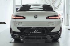 画像24: BMW Xシリーズ X4 G02 Mスポーツ 後期車 専用 リア ディフューザー 本物DryCarbon ドライカーボン (24)