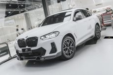 画像5: BMW Xシリーズ X4 G02 Mスポーツ 後期車 Mスポーツ サイドスカート 本物DryCarbon ドライカーボン (5)