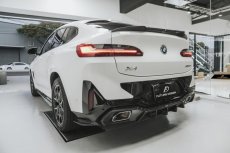 画像3: BMW Xシリーズ X4 G02 Mスポーツ 後期車 Mスポーツ サイドスカート 本物DryCarbon ドライカーボン (3)