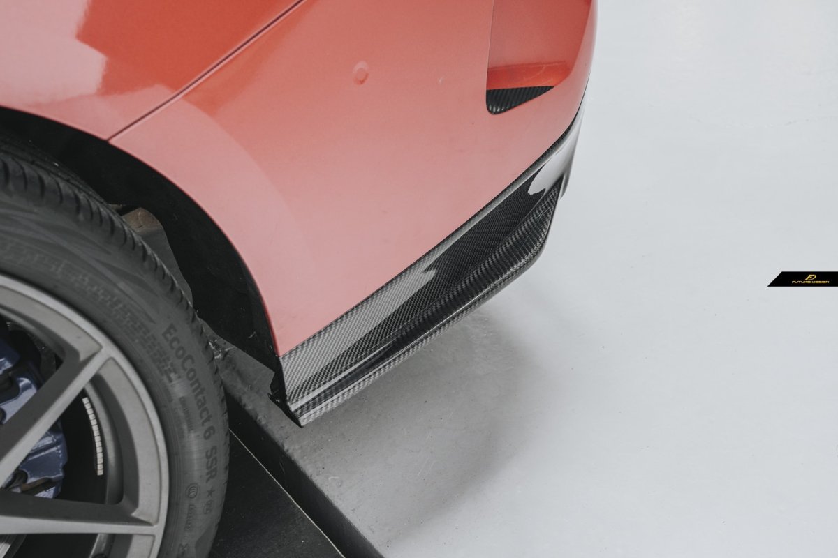 画像12: BMW 2シリーズ F44 グランクーペ Mスポーツ M235i リア ディフューザー 本物DryCarbon ドライカーボン (12)