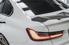 画像6: BMW 3シリーズ G80 M3 セダン トランク用  リアウィング リアスポイラー 本物DryCarbon ドライカーボン (6)