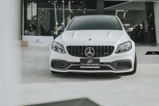 画像13: BENZ メルセデス・ベンツ Cクラス W205 C63 フロントバンパー用鍛造カーボン ガーニッシュ スポイラー 本物DryCarbon ドライカーボン 大理石ような美しい (13)