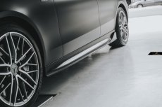 画像5: BENZ メルセデス・ベンツ C-Class W206 S206 サイドスカート 本物Drycarbon ドライカーボン (5)