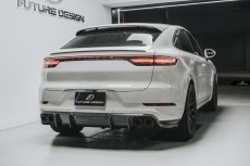 画像15:  PORSCHE ポルシェ Cayenne カイエン SUV Coupe E3 9Y0 リア ディフューザー 本物DryCarbon ドライカーボン (15)