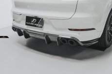 画像8:  PORSCHE ポルシェ Cayenne カイエン SUV Coupe E3 9Y0 リア ディフューザー 本物DryCarbon ドライカーボン (8)