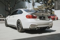 画像2: BMW 4シリーズ F32 トランク用 G82仕様 リアウィング リアスポイラー 本物DryCarbon ドライカーボン  (2)