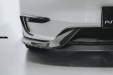 画像6: TESLA テスラ MODEL モデル Y フロントバンパー用 リップスポイラー 本物Drycarbon ドライカーボン (6)