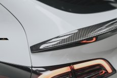 画像7: TESLA テスラ MODEL モデル Y トランク用 リアスポイラー 本物Drycarbon ドライカーボン (7)