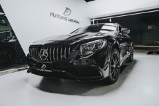 画像2: BENZ メルセデス・ベンツ S-Class C217 R217 クーペ S63 S65専用 AMG パナメリカーナ グリル GTグリル メッキ仕様 スポーツ (2)