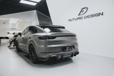 画像27:  PORSCHE ポルシェ Cayenne カイエン SUV Coupe E3 9Y0 リア ディフューザー 本物DryCarbon ドライカーボン (27)