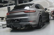 画像23:  PORSCHE ポルシェ Cayenne カイエン SUV Coupe E3 9Y0 リア ディフューザー 本物DryCarbon ドライカーボン (23)