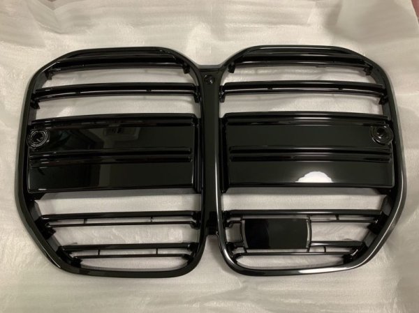 BMW 4シリーズ G22 G23 フロント用 艶ありブラックキドニーグリル