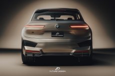 画像17: BMW iXシリーズ i20 Mスポーツ M60 リアディフューザー 本物DryCarbon ドライカーボン (17)