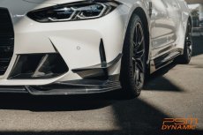 画像3: 【PSM DYNAMIC】BMW Mシリーズ G80 M3 G82 M4 フロント用 リップスポイラー 本物DryCarbon ドライカーボン エアロ カスタム (3)