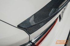 画像4: 【PSM DYNAMIC】BMW 4シリーズ G82 M4 G22 トランク用 リップスポイラー 本物DryCarbon ドライカーボン (4)