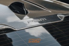 画像1: 【PSM DYNAMIC】BMW 4シリーズ G82 M4 G22 リア用 ルーフスポイラー 本物DryCarbon ドライカーボン (1)