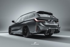 画像19: BMW 3シリーズ G20 G21 LCI 後期車 Mスポーツ M340i リアバンパー用 ディフューザー 本物DryCarbon ドライカーボン (19)