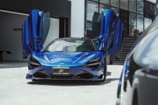 画像5: McLaren マクラーレン 720S フロント用 リップスポイラー スプリッタ 本物Drycabon ドライカーボン (5)