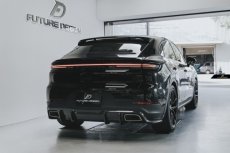 画像37:  PORSCHE ポルシェ Cayenne カイエン SUV Coupe E3 9Y0 リア ディフューザー 本物DryCarbon ドライカーボン (37)