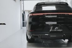 画像33:  PORSCHE ポルシェ Cayenne カイエン SUV Coupe E3 9Y0 リア ディフューザー 本物DryCarbon ドライカーボン (33)