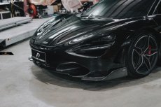 画像8: McLaren マクラーレン 720S フロント用 リップスポイラー スプリッタ 本物Drycabon ドライカーボン (8)