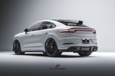 画像5:  PORSCHE ポルシェ Cayenne カイエン Coupe クーペ E3 9Y0 サイドスカート 本物DryCarbon ドライカーボン (5)