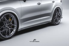 画像1:  PORSCHE ポルシェ Cayenne カイエン Coupe クーペ E3 9Y0 サイドスカート 本物DryCarbon ドライカーボン (1)