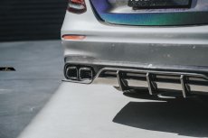 画像4: BENZ メルセデス・ベンツ E-Class W213 セダン 前期用 リアディフューザー 本物DryCarbon ドライカーボン (4)