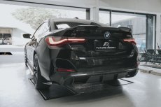 画像11: BMW 4シリーズ i4 Mスポーツ リア ディフューザー スプリッター 本物DryCarbon ドライカーボン (11)