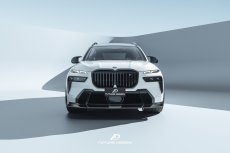 画像16: BMW Xシリーズ X7 G07 後期車 Mスポーツ フロントバンパー用リップスポイラー 本物DryCarbon ドライカーボン (16)