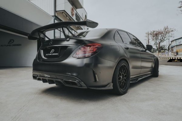 BENZ メルセデス・ベンツ Cクラス W205 セダン AMGバンパー用 リア