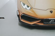 画像15: Lamborghini ランボルギーニ Huracan ウラカン LP610-4 フロント用ガーニッシュ カナード 本物DryCarbon ドライカーボン (15)