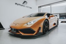 画像17: Lamborghini ランボルギーニ Huracan ウラカン LP610-4 フロント用リップスポイラー 6点セット 本物DryCarbon (17)