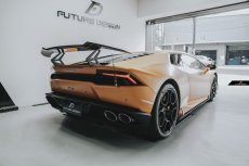 画像24: Lamborghini ランボルギーニ Huracan ウラカン LP610-4 カーボン トランク用GTリアウィングー 本物DryCarbon (24)