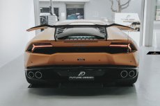 画像27: Lamborghini ランボルギーニ Huracan ウラカン LP610-4 カーボン トランク用GTリアウィングー 本物DryCarbon (27)